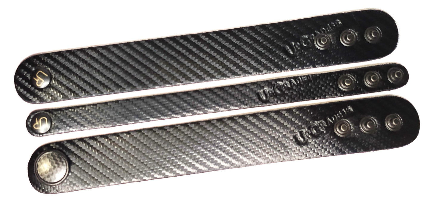 Bracciale KOOK CARBON in vera pelle