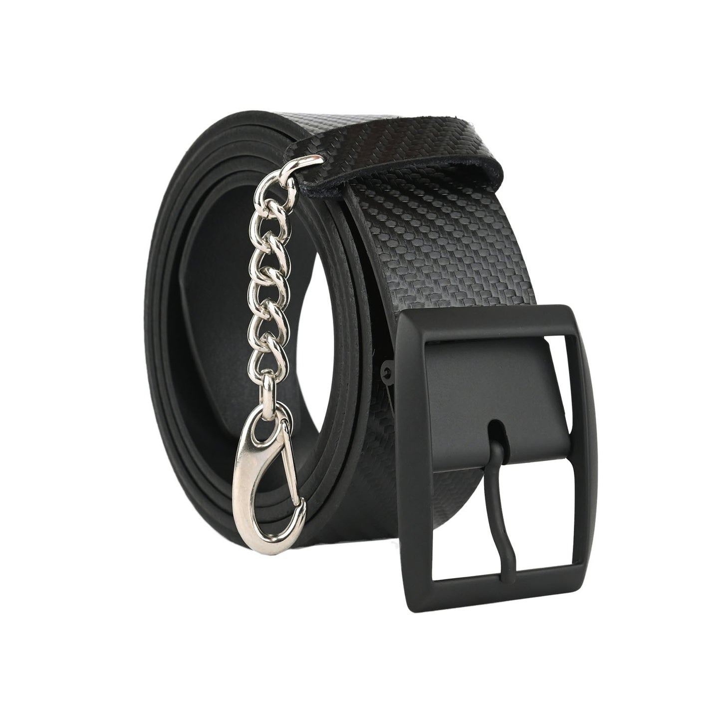 Cintura CARBONIO in vera pelle altezza 3,5 e 4 cm
