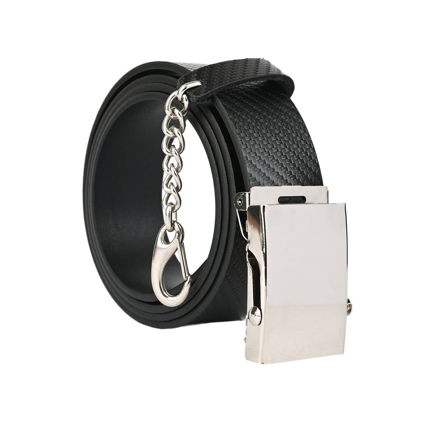 Cintura CARBONIO in vera pelle altezza 3,5 e 4 cm