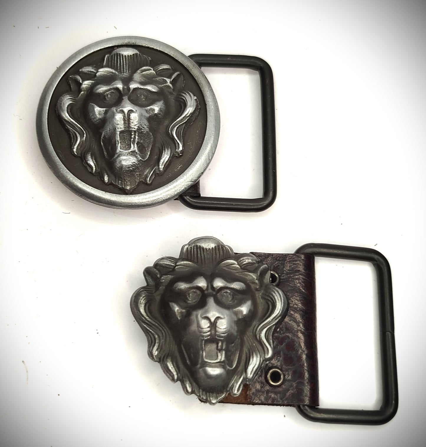 Fibbie a placca Black Line artigianali altezza passante 4 cm