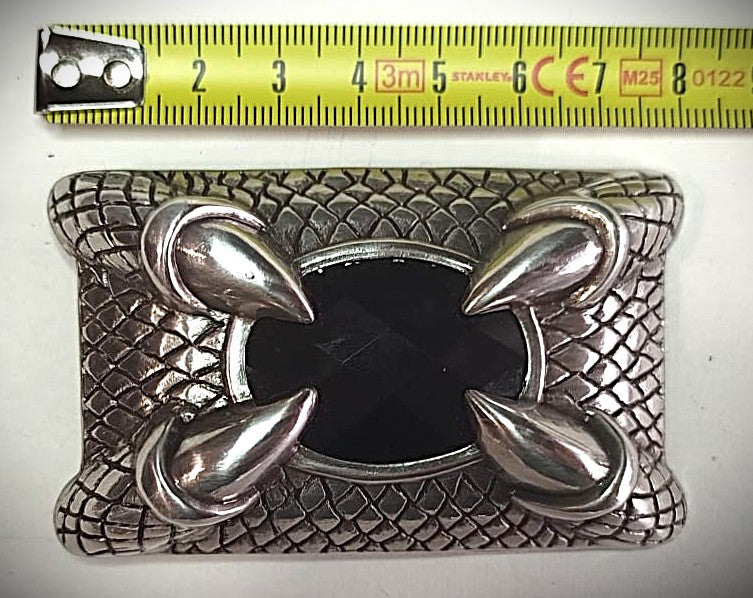 FIBBIE PLACCA STILE BIKERS
