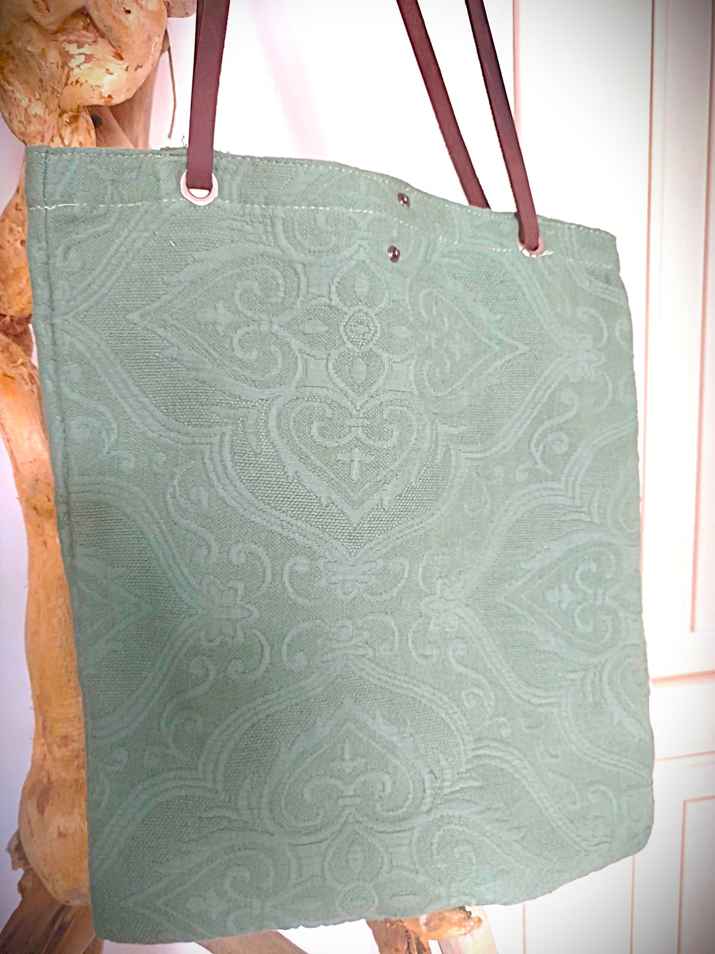 BORSE TOTE BAG IN TESSUTO EFFETTO STROPICCIATO