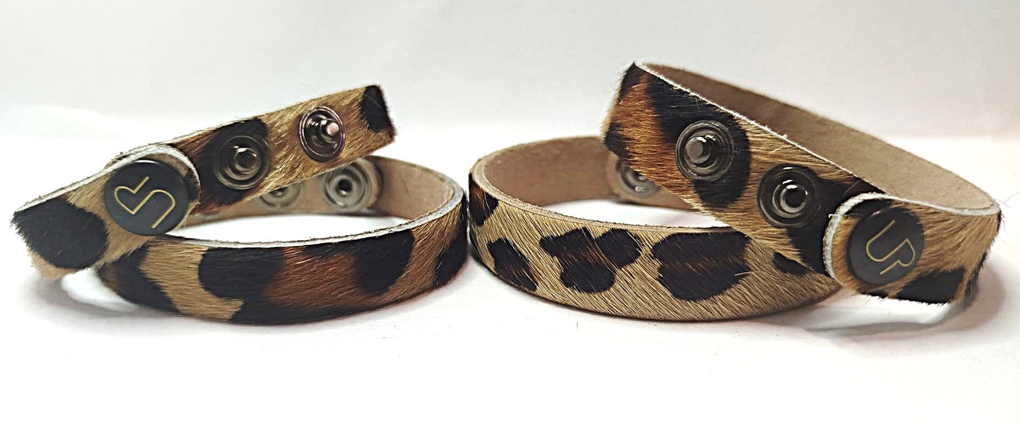 BRACCIALI CAVALLINO IN VERA PELLE E MICROFIBRA