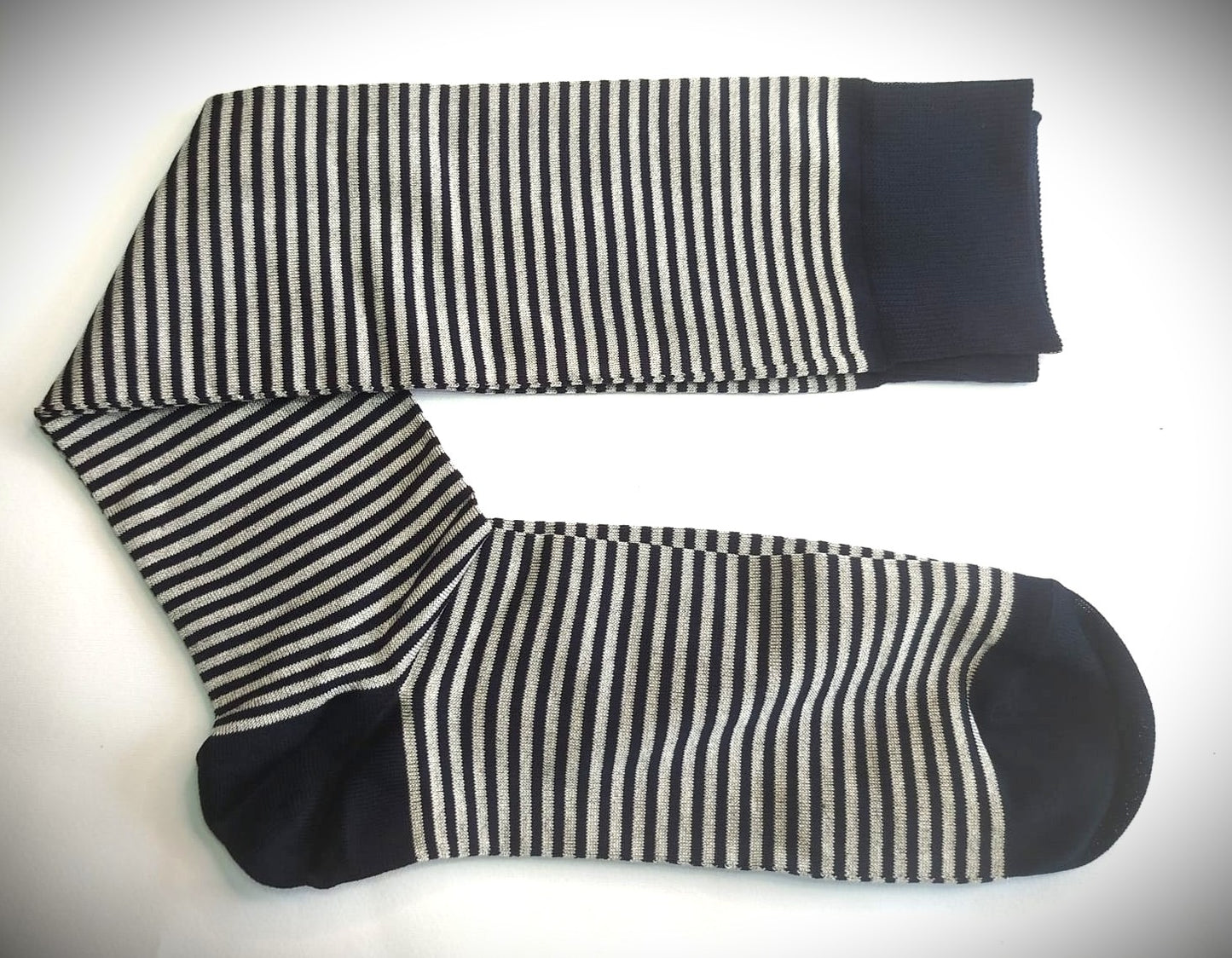 CALZE UOM0 LUNGA IN FILO SCOZIA ELASTICIZZATO ASSORTIMENTO RIGA SOTTILE TAGLIA UNICA UOMO 39744