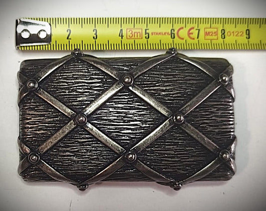 FIBBIE PLACCA STILE BIKERS