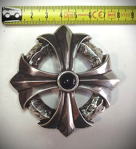 FIBBIE PLACCA STILE BIKERS