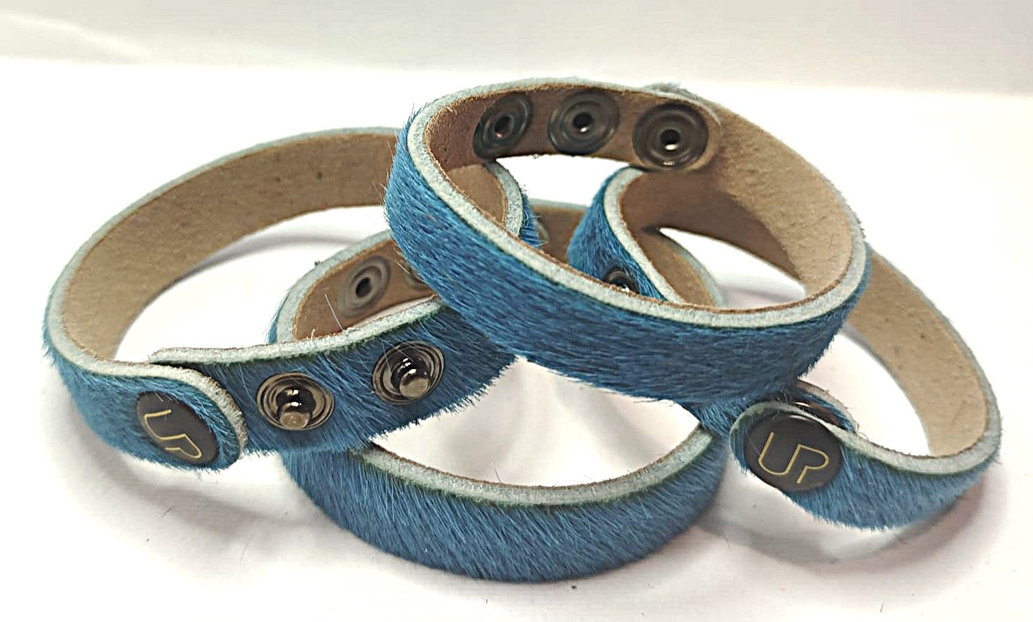BRACCIALI CAVALLINO IN VERA PELLE E MICROFIBRA