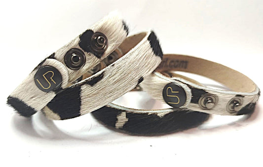 BRACCIALI CAVALLINO IN VERA PELLE E MICROFIBRA