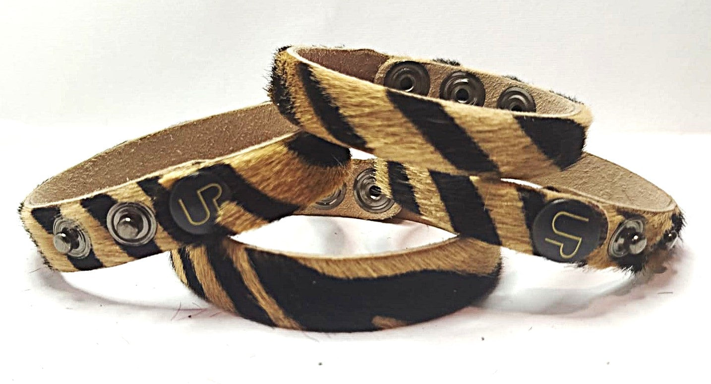 BRACCIALI CAVALLINO IN VERA PELLE E MICROFIBRA