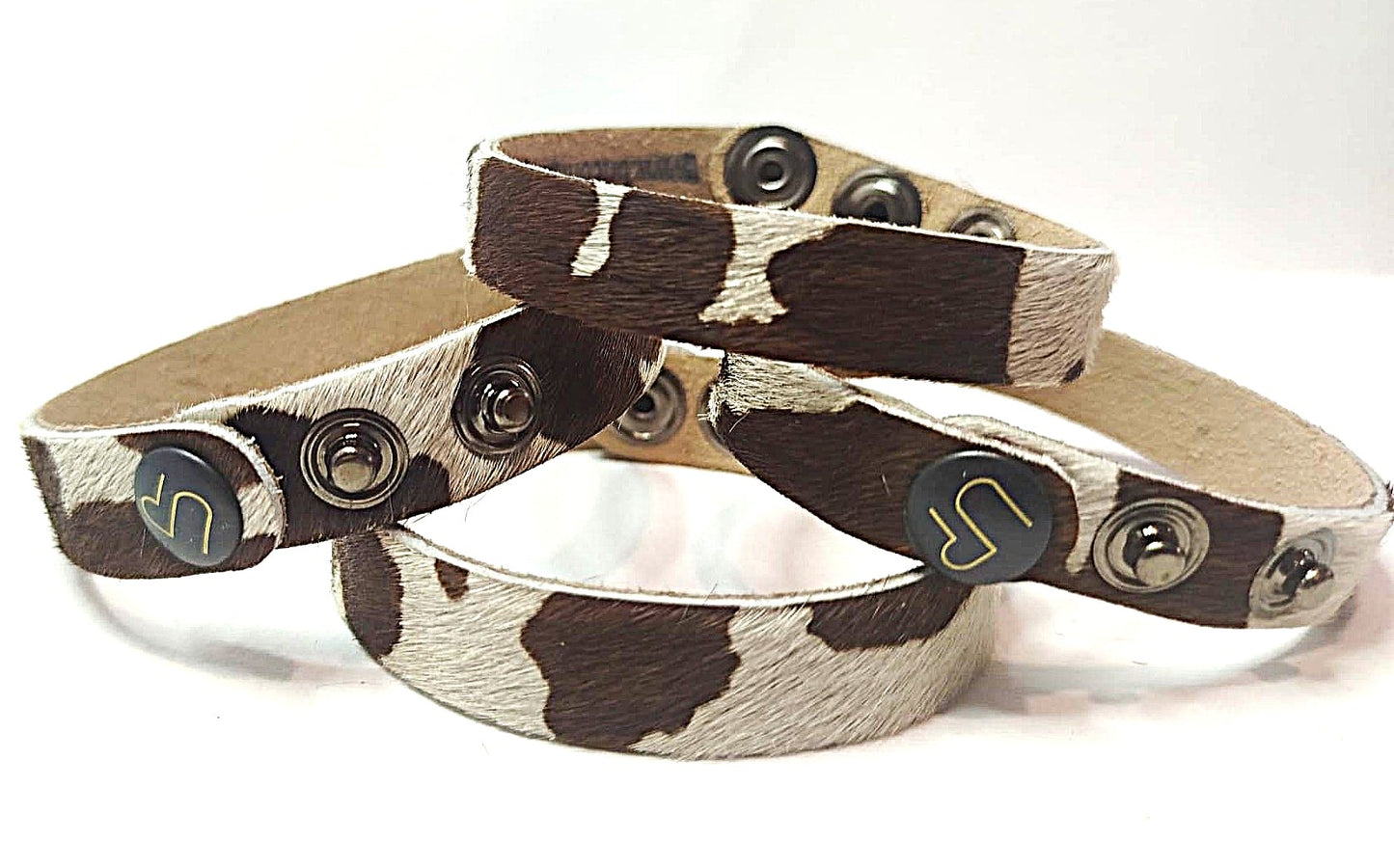 BRACCIALI CAVALLINO IN VERA PELLE E MICROFIBRA