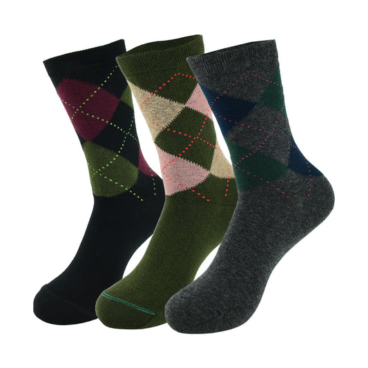 ASSORTIMENTO 6 PAIA DI CALZE IN CALDO COTONE UNISEX CORTE