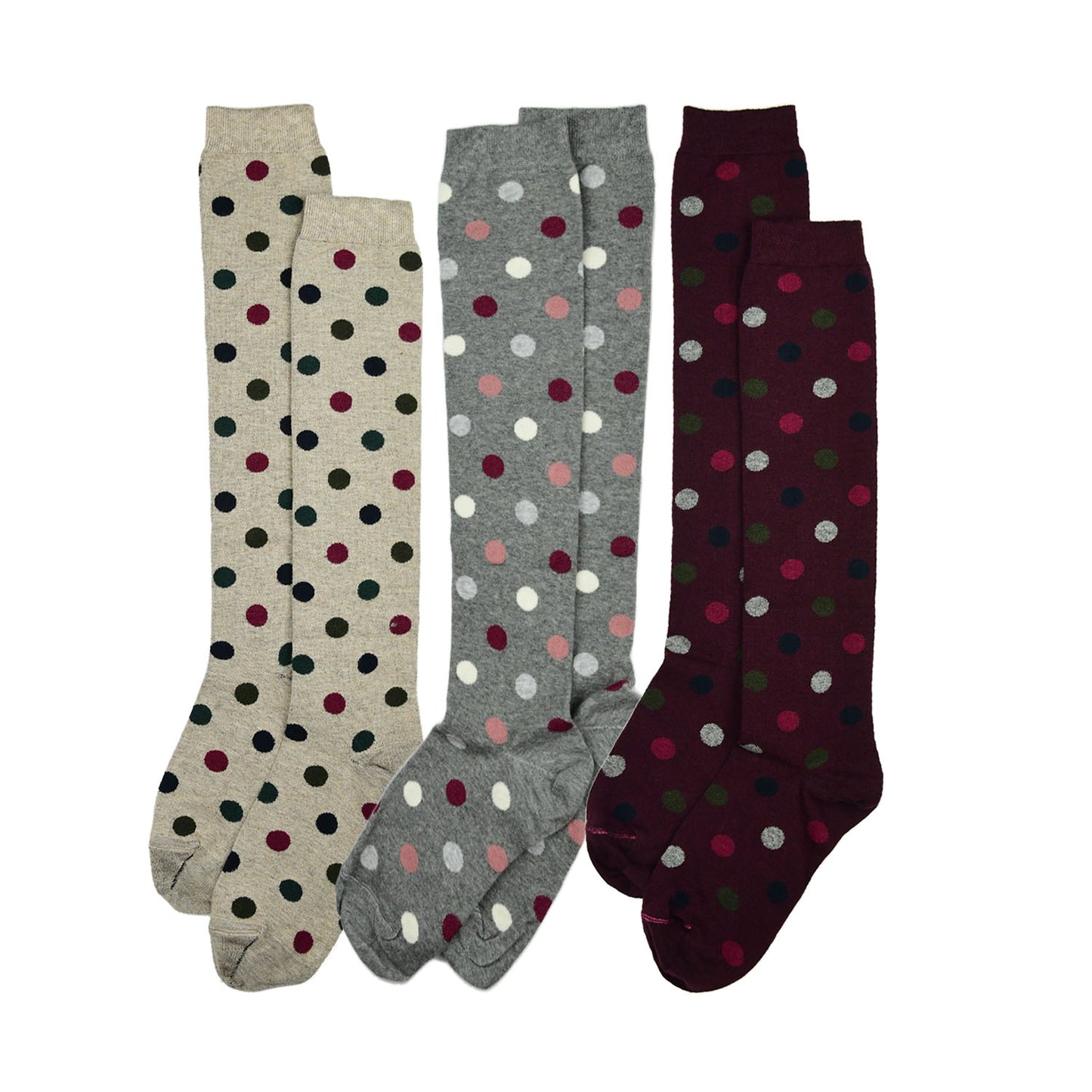 ASSORTIMENTO 6 PAIA DI CALZE IN CALDO COTONE UNISEX LUNGHE