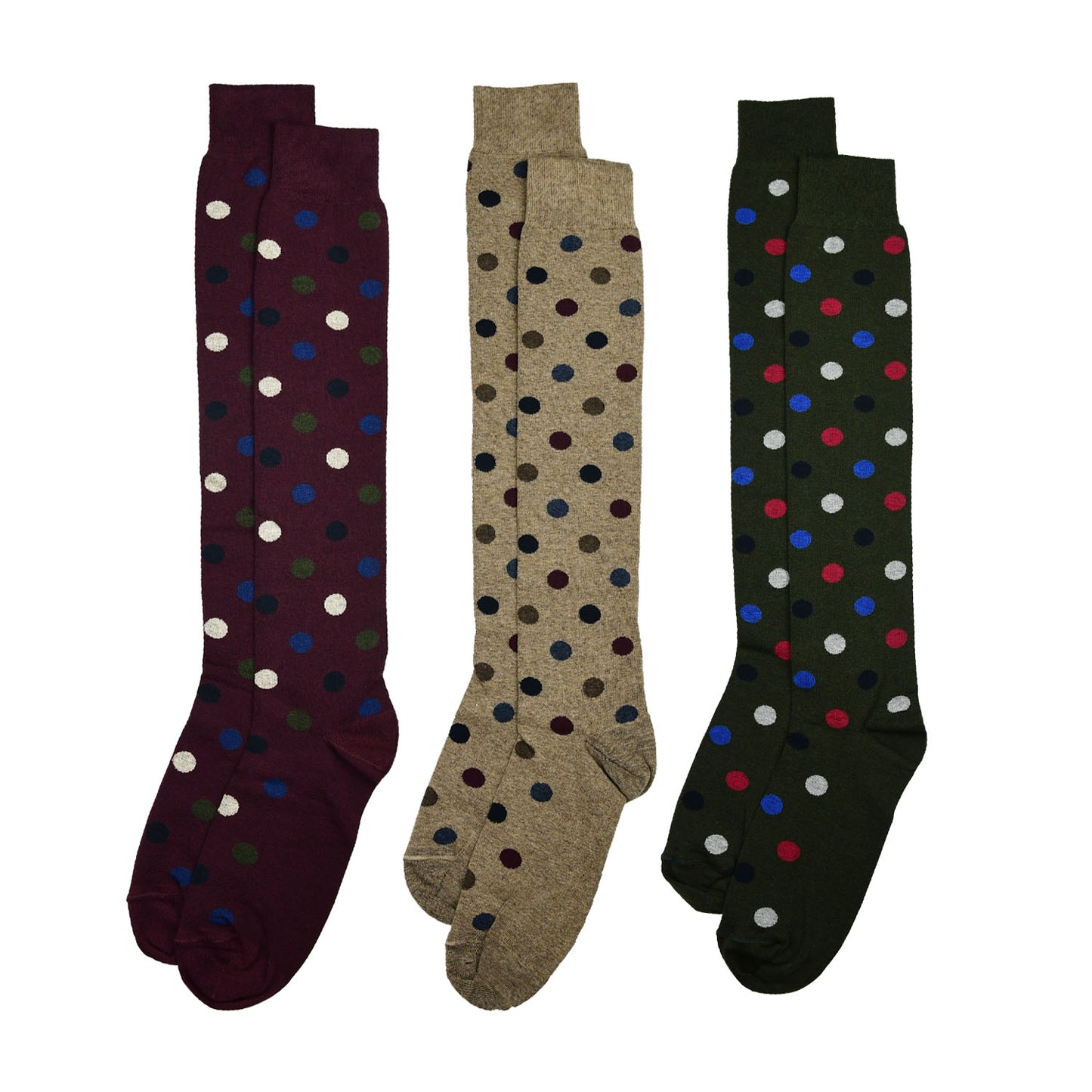 ASSORTIMENTO 6 PAIA DI CALZE IN CALDO COTONE UNISEX LUNGHE